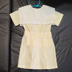 Charming Cream Kids Dress